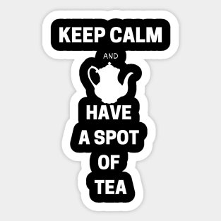 Best Gift Idea for Tea Lovers Sticker